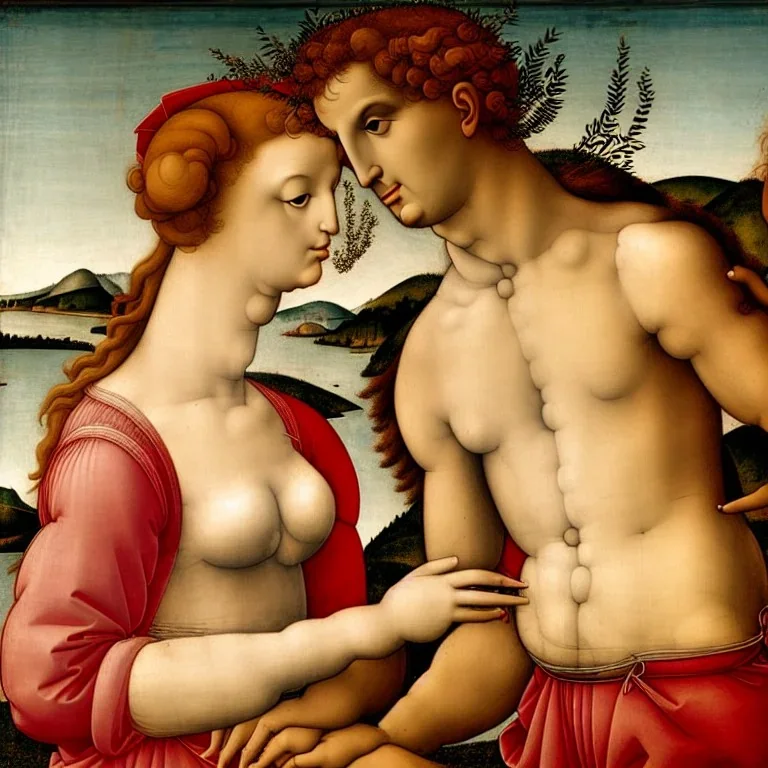 couple by boticelli