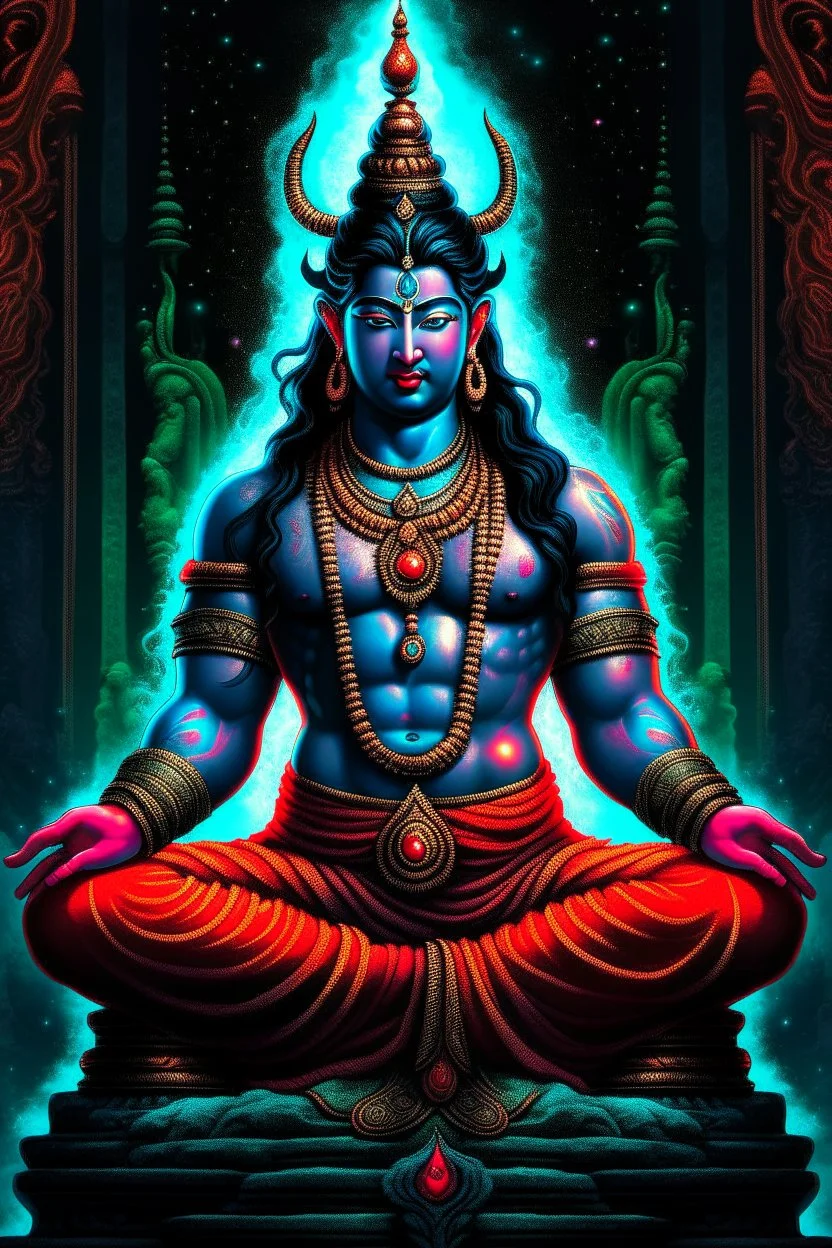 LORD SHIVA COSMIC wallpapers 8k IMAGE