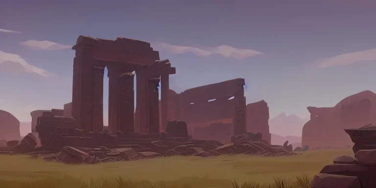 ancient ruins desert