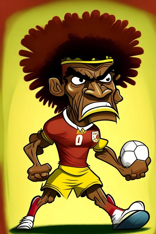 Pervis Estupinan Footballer cartoon 2d