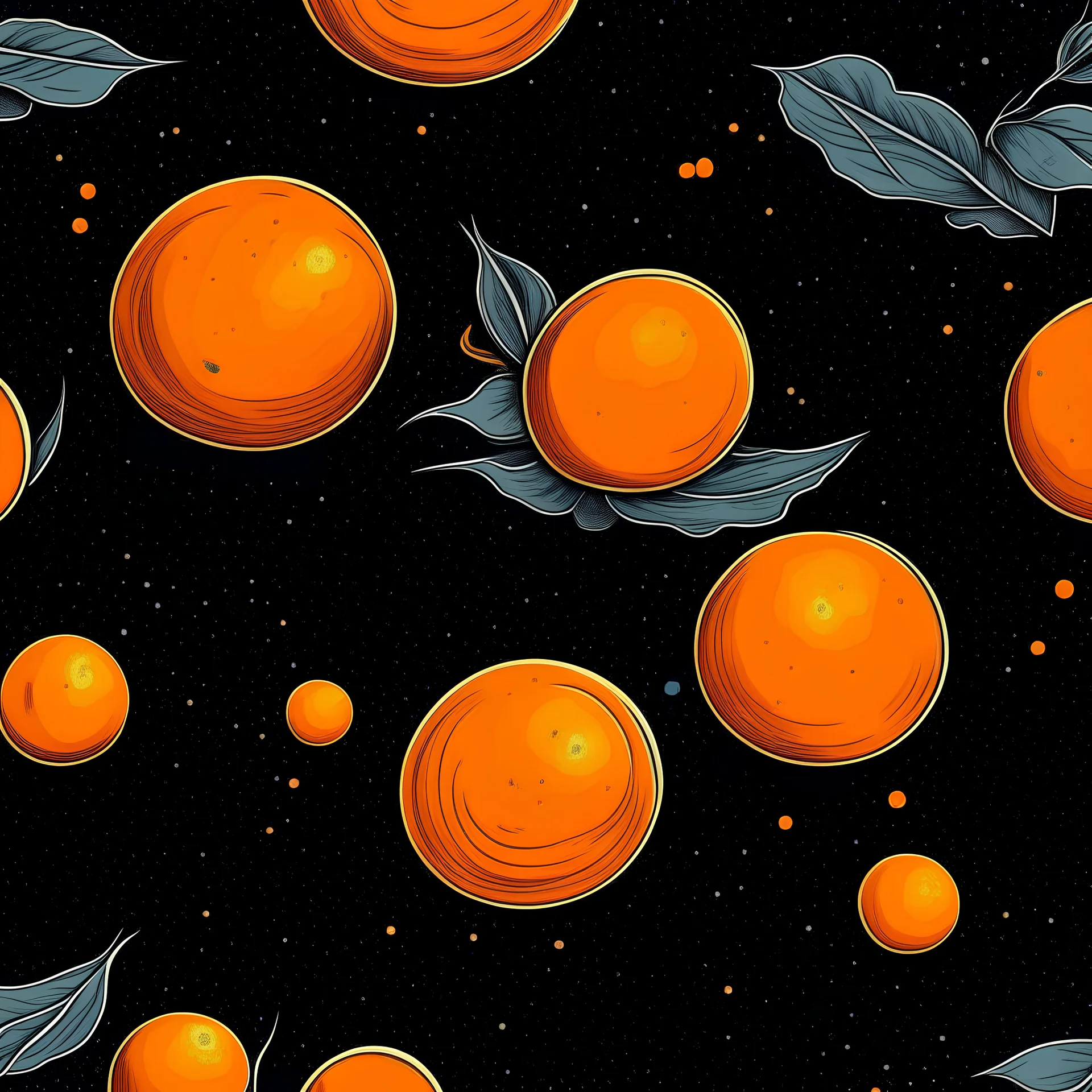 Oranges in space