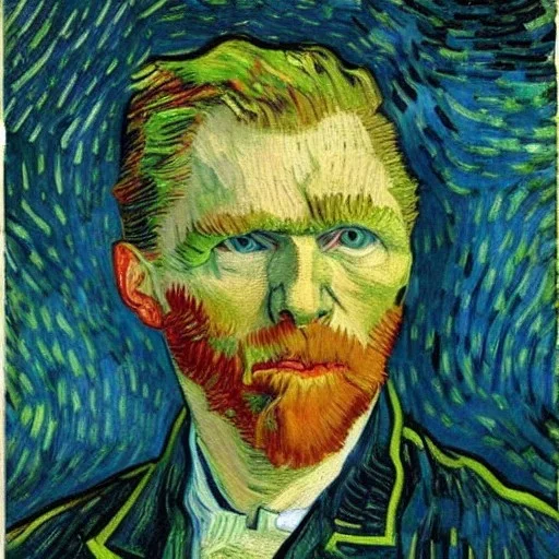 trump by Van Gogh