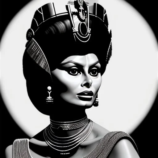 Sophia Loren as Cleopatra