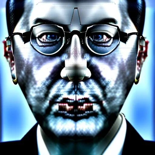 a painting of Aleksandar Vucic, big lips, highly detailed