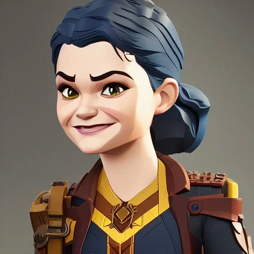 ginnifer goodwin, smiling, lego, steampunk