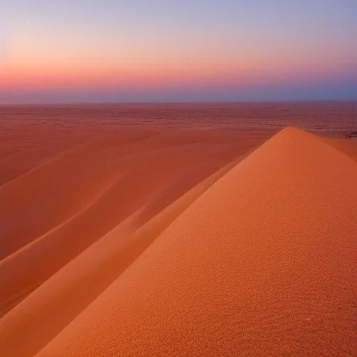 désert du Sahara, coucher de soleil, dune de sable, montagne, rochers