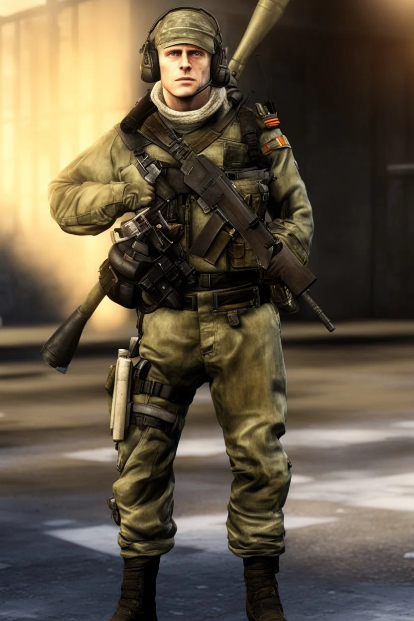 Battlefield 4 Russian Engineer