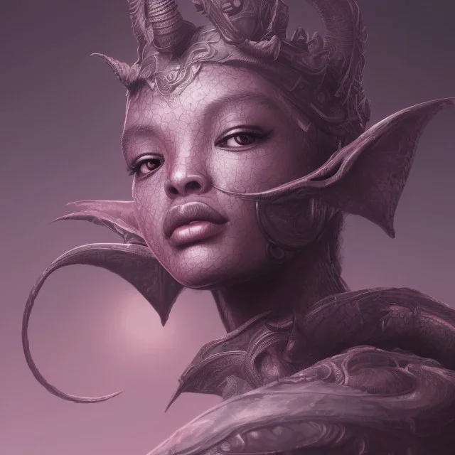 sango fantasy, fantasy magic, intricate, sharp focus, illustration, highly detailed, digital painting, concept art, matte, artgerm and paul lewin and kehinde wiley, masterpiece sexy lips Asian afro lips black African lady body Asian Dragon head silver bright rain lady outer space pretty skull head