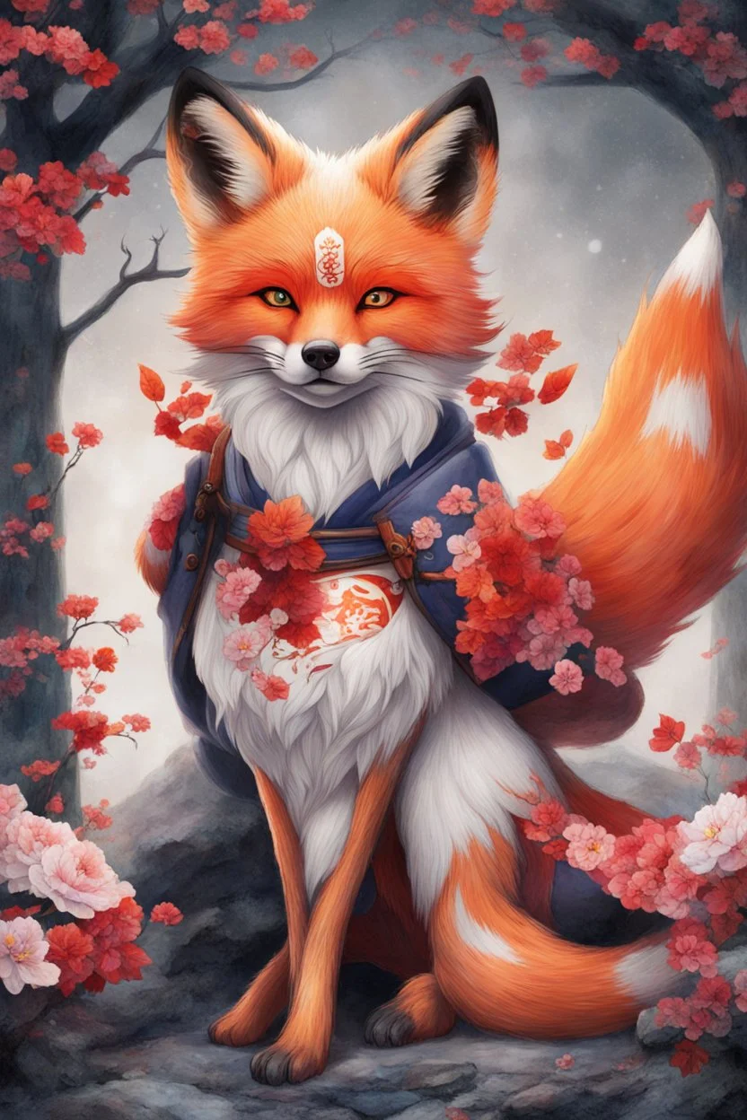 japan spirit fox