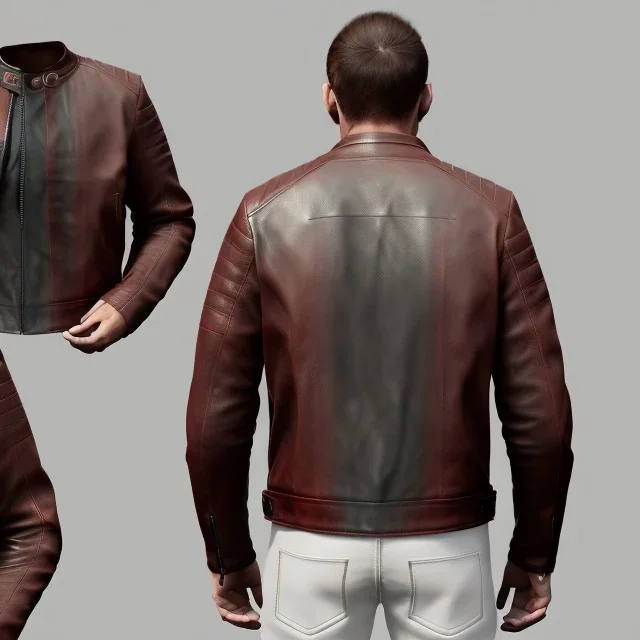 Leather jacket design