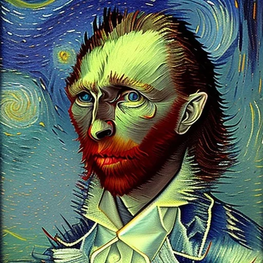 flying dutchman, Van Gogh tarzında