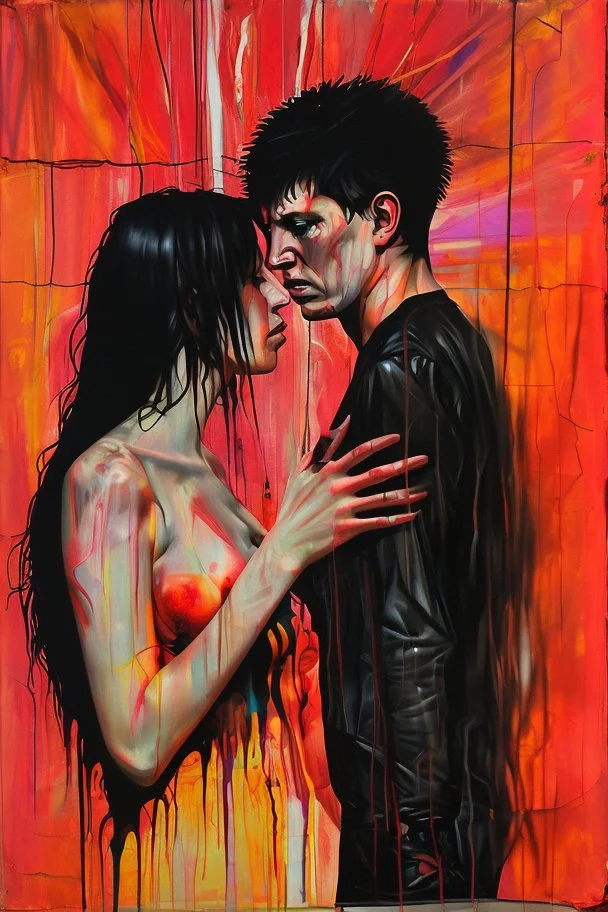 "love will tear us apart"; neo-expressionism