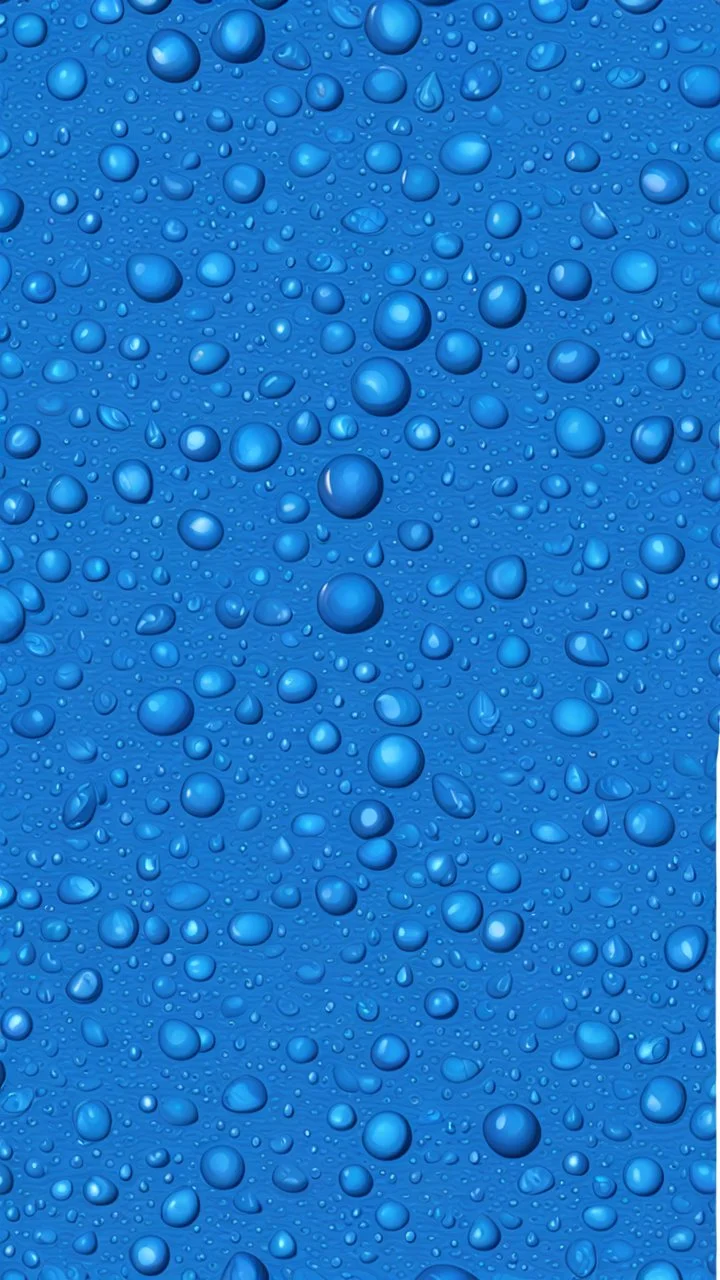 (((sphere))) water droplets on blue background seamless texture