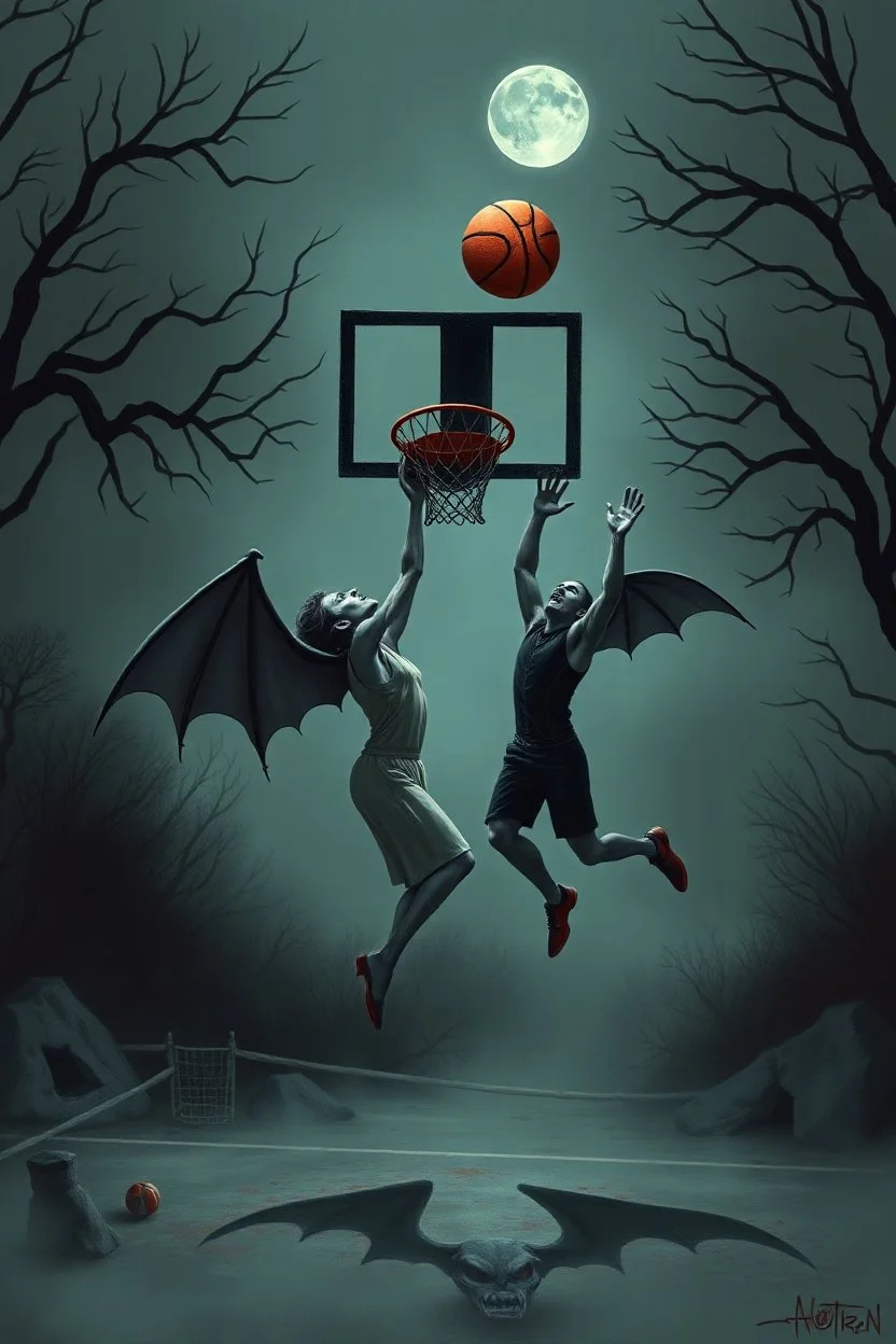 vampires cant jump basket ball