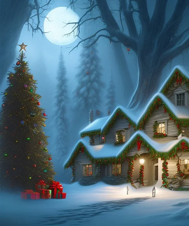 Creepy Christmas ,horror , dark fantasy