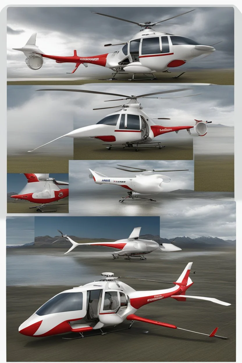 airmed aircraft air ambulance inspired by shark ,