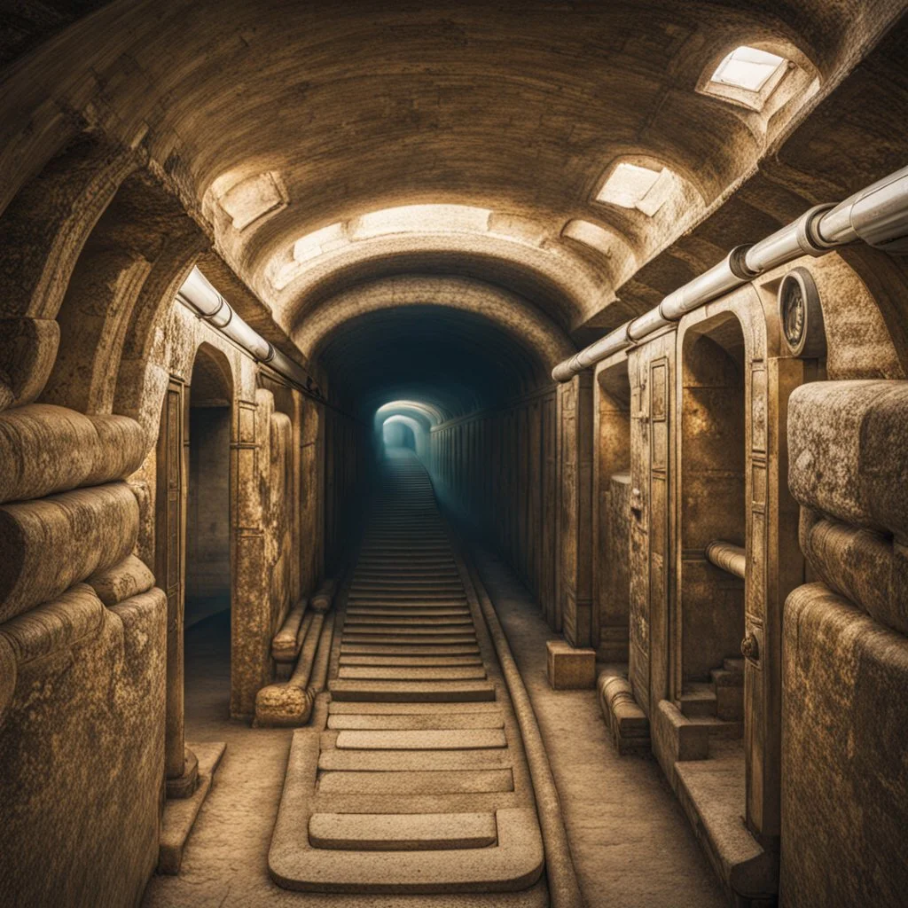 A subway in ancient Greece