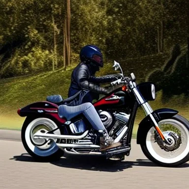 Harley-Davidson Series 2022 SOFTAIL® STANDARD vector