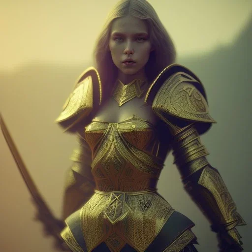 beautiful girl warrior figure, 24mm, portrait, cinematic, unreal engine 5, 8k, hyper realistic. ambient lighting, elegant,hyperphotorealistic, epic composition,cinematic lighting, hyperphotomaximalist, masterpiece,epic composition, tilt shift blur, by japbun2-40