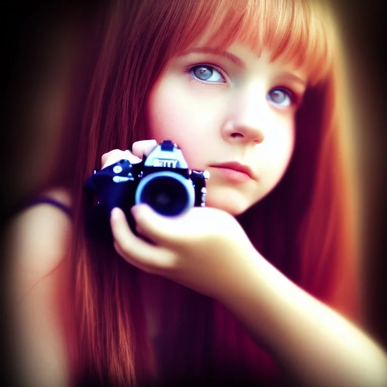 profile picture of beatyful girl what looks like photograg