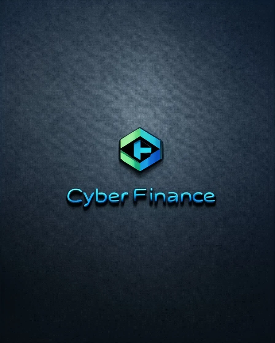 Cyber Finance logo Simple, easy and beautiful logo