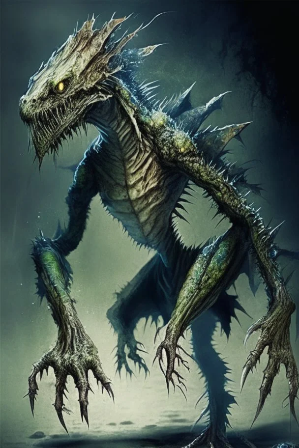 monster lizard limbo beast humanoid