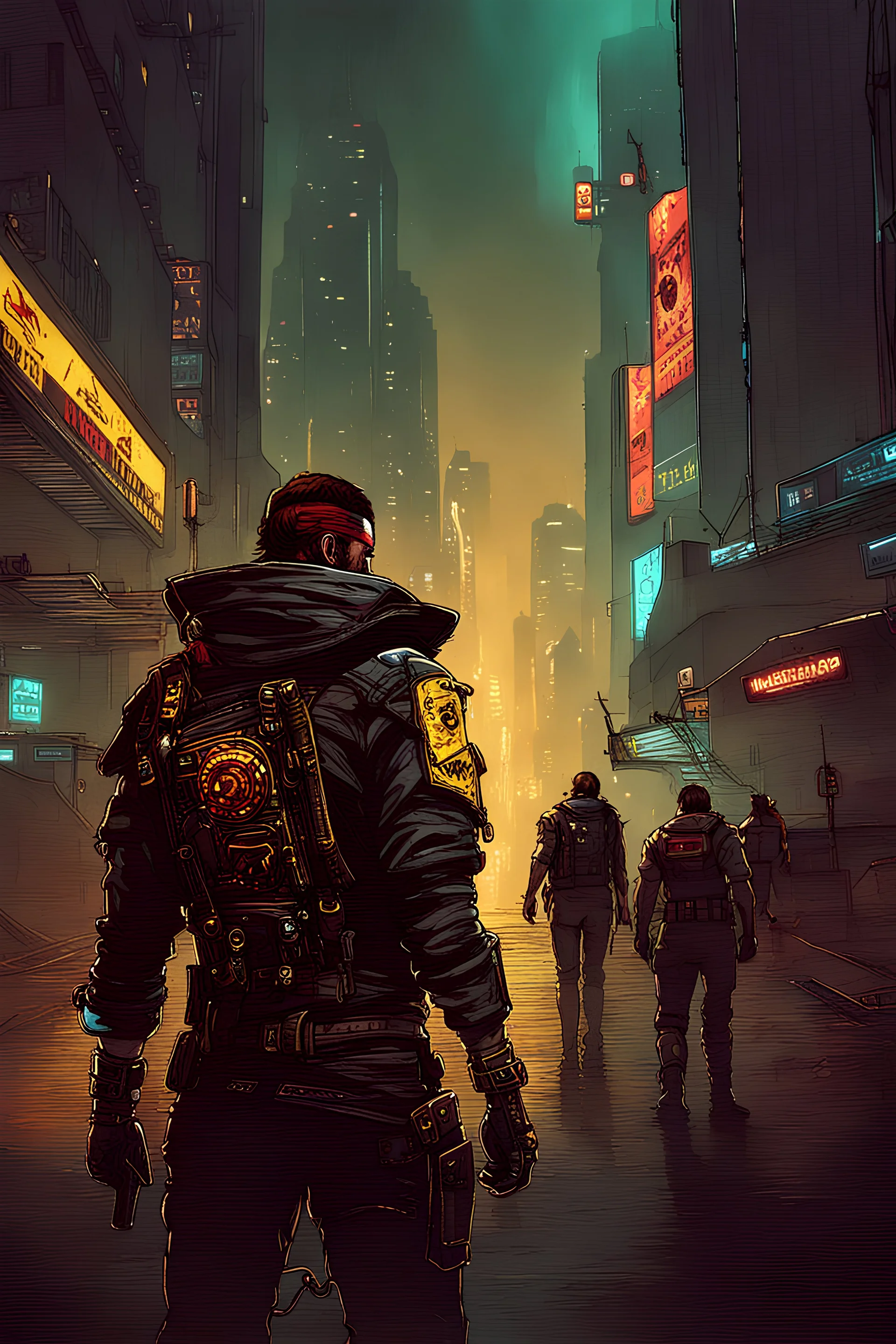 Cyberpunk Nomad 2077