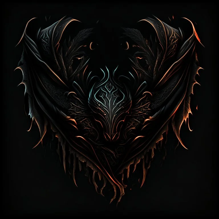 fantasy rag icon, black background