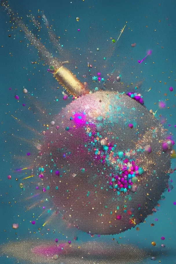 Glitter bomb