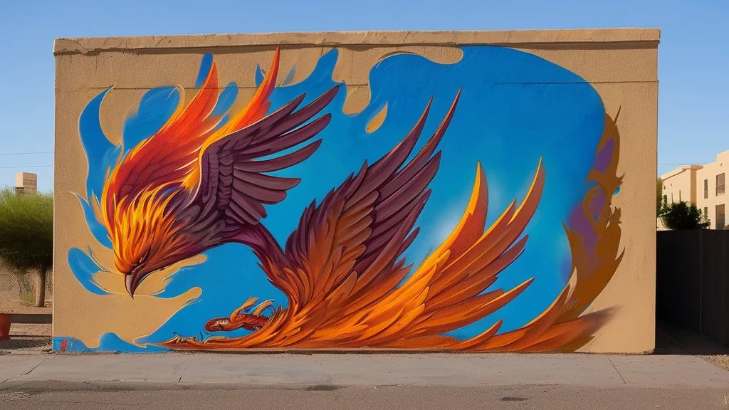 phoenix vitrail street art