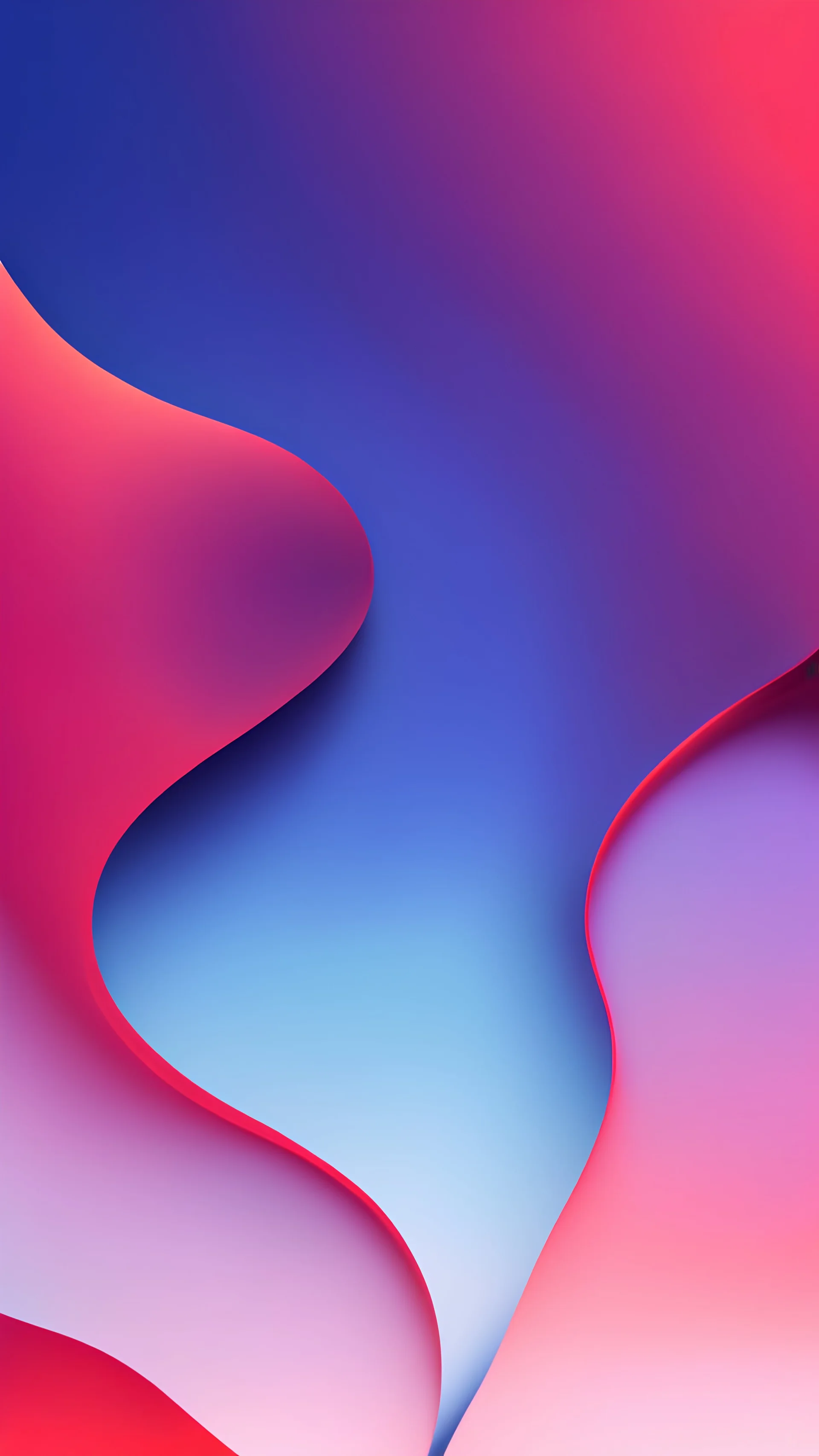 simple liquid abstract background, blue and red gradient windows 11 wallpaper style