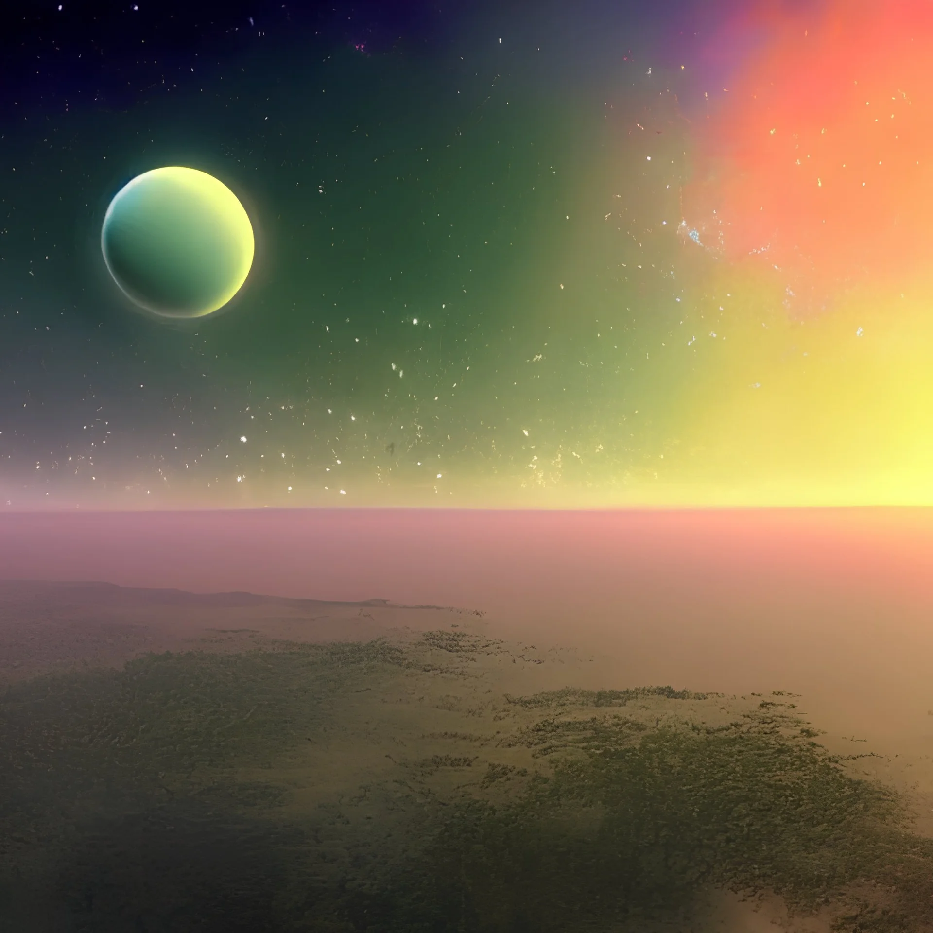 beautiful alien world