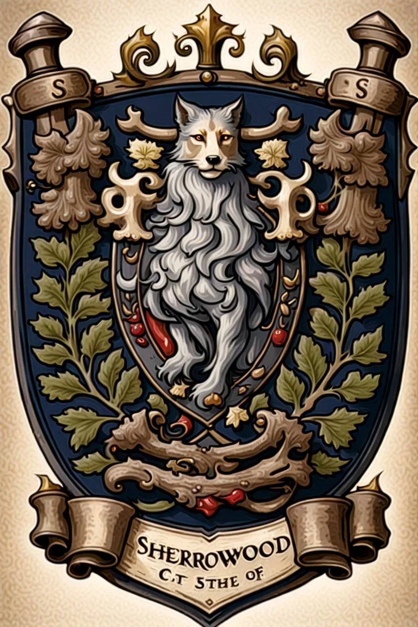 The Sherwood coat of arms