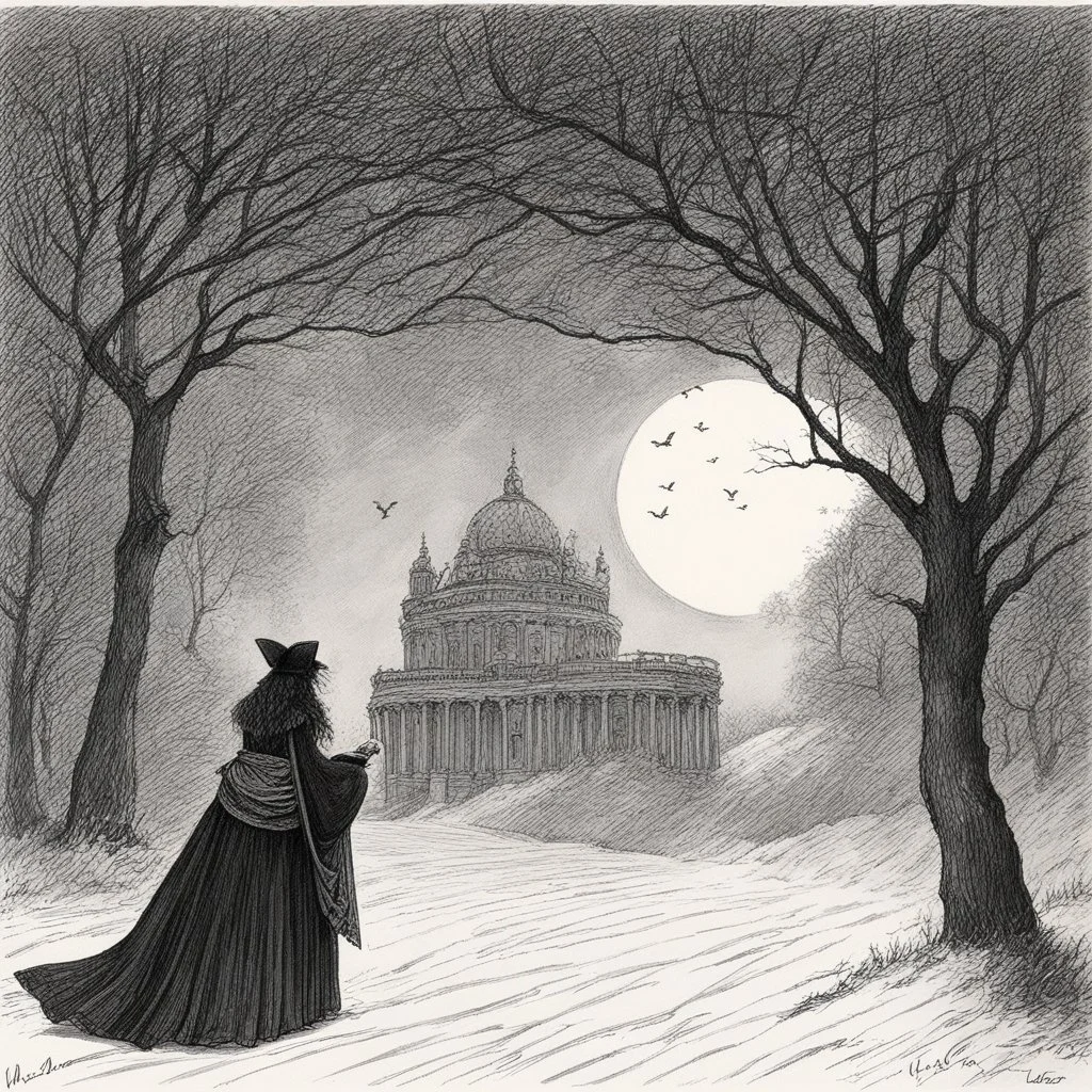 [art by Dom Fuas Roupinho] "Cy est Pourtraicte, Madame Ste Ursule, et les Unze Mille Vierges" is a poem in Wallace Stevens's first book of poetry, Harmonium. It was first published in 1915 in the magazine Rogue.