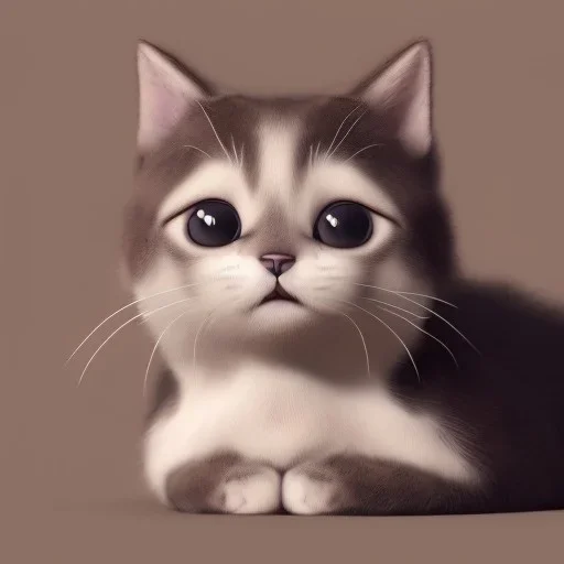 cute cat illustration