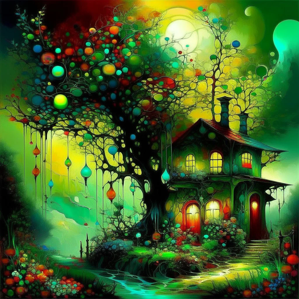 woman / Thomas Kinkade