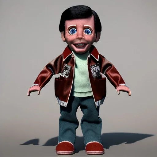 Fonzie toy doll 1977 realistic