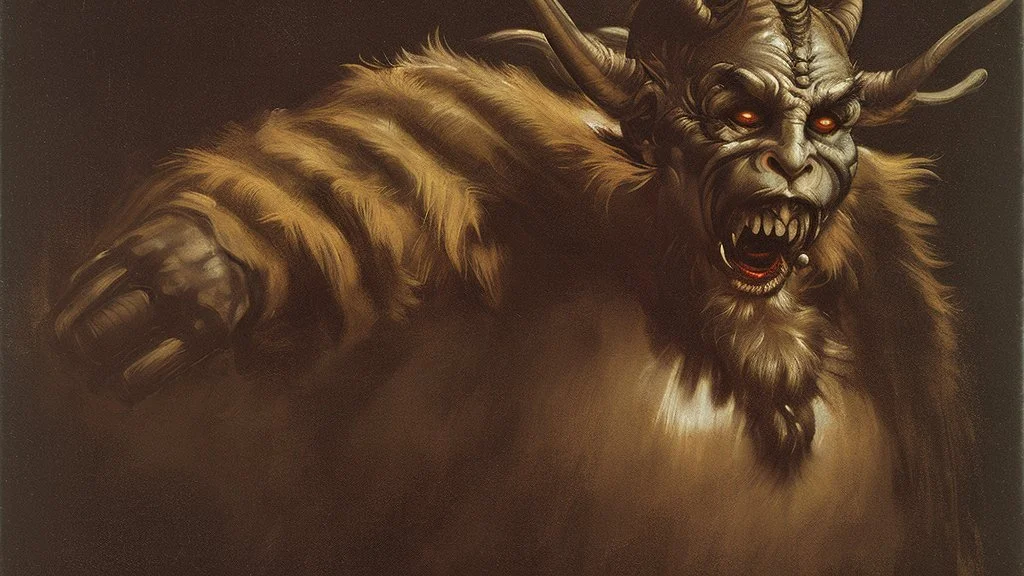 krampus by titian