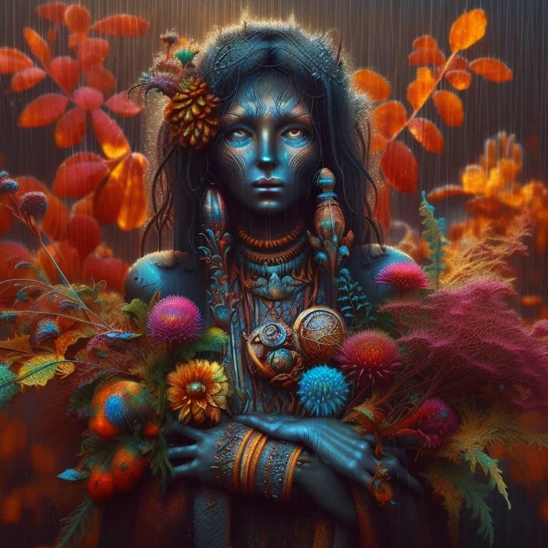 Richly textured Hieronymus Bosch, Catrin Welz-Stein, William Turner, Zdzisław Beksiński, Jacek Yerka oil on canvas zentangle line art style mix, surreal frosted fantasyland winter oceanscape, hoarfrost on trees, high grasses, snow and cottages, withered flowers, pale sunrise; paint splatter, beautiful vibrant colors, reflections, SK, flying seagulls, dramatic clouds, snowfall.