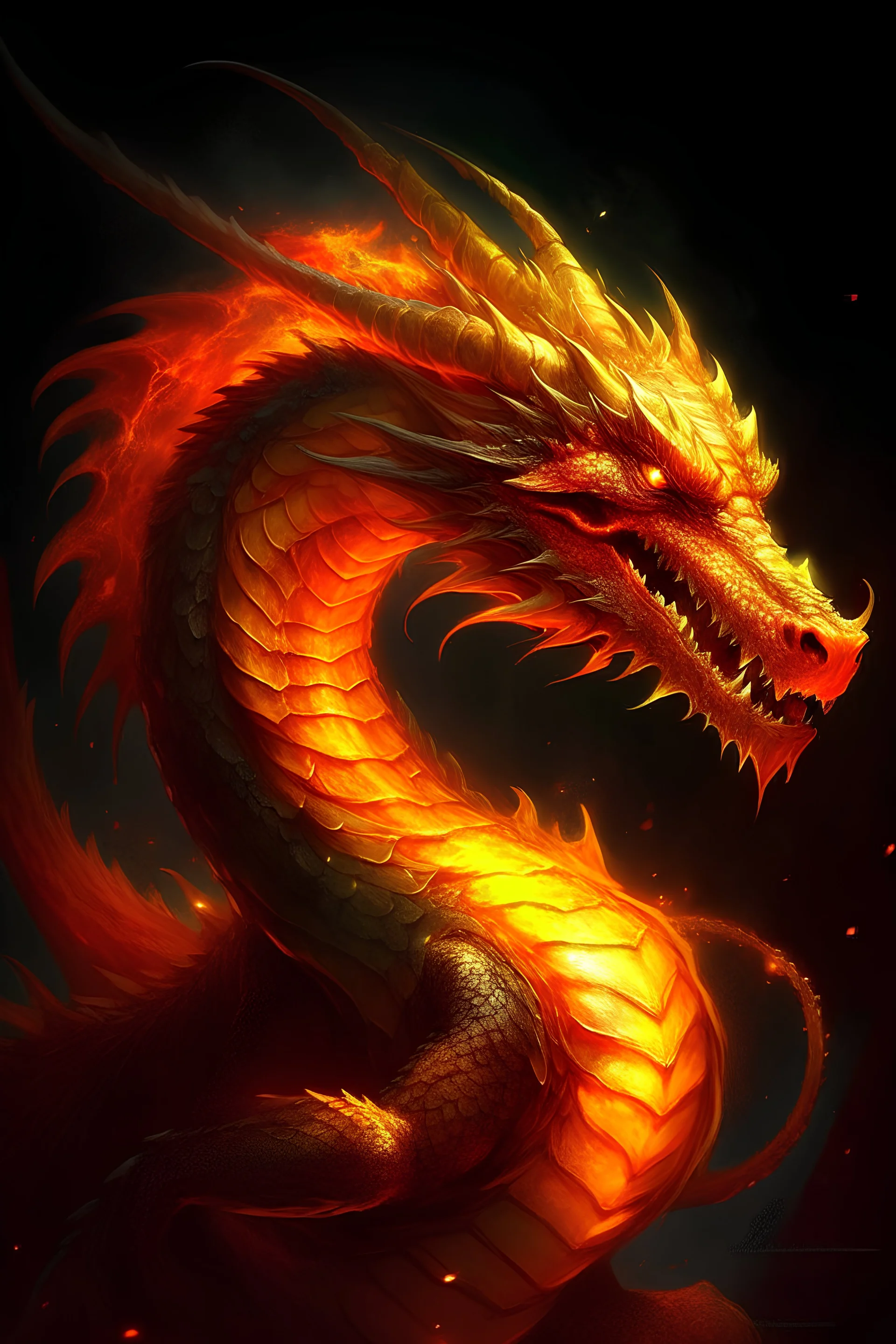 fire dragon