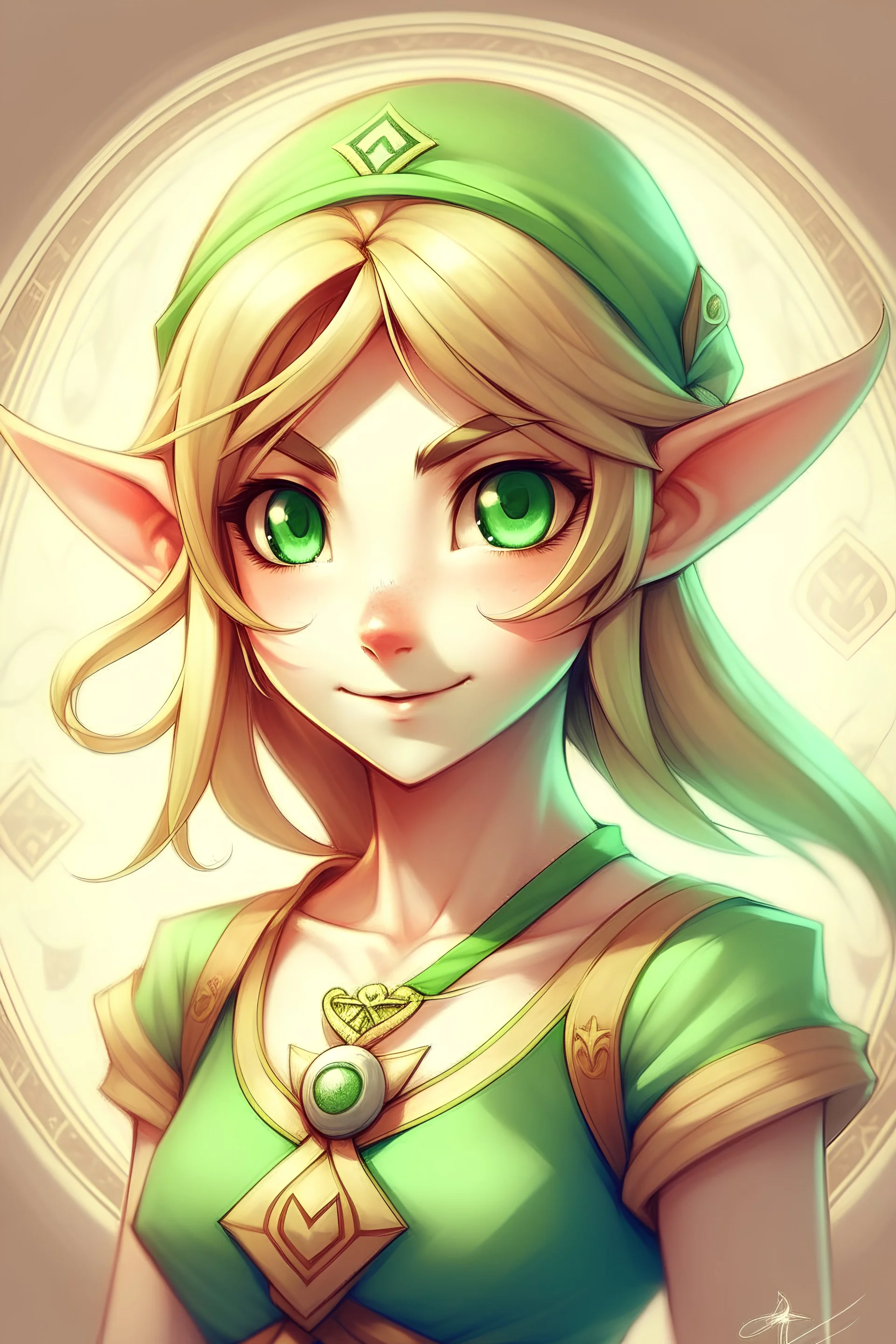 link from legend of Zelda, girly