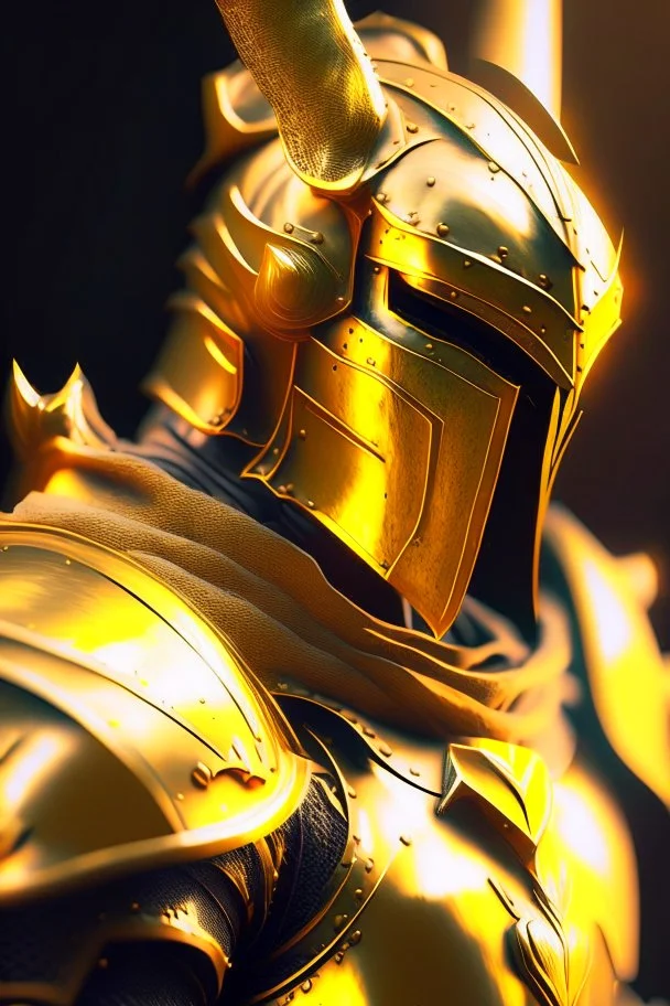 Golden Knight 4k