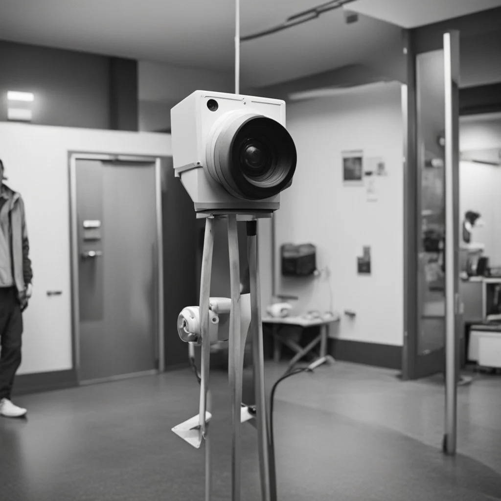 being a sad security camera