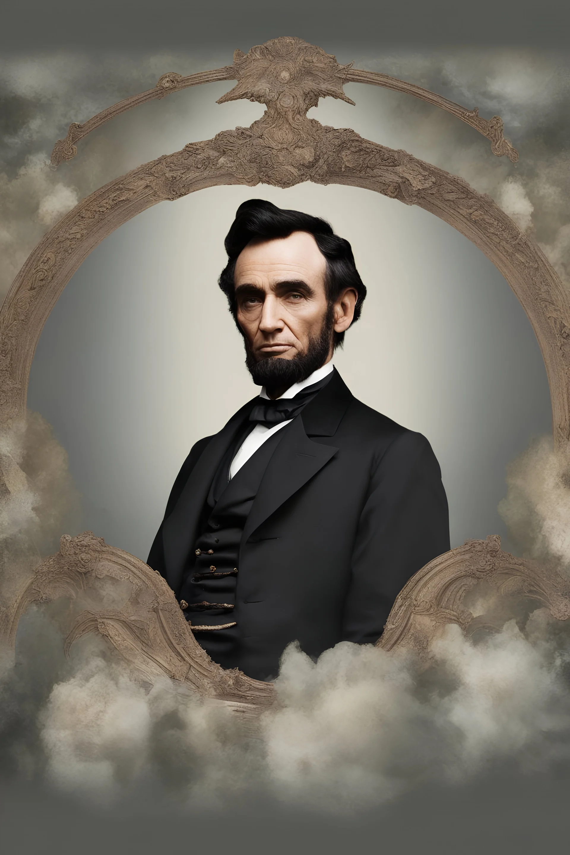 President Elvis Abraham Lincoln - 32k, UHD, full color professional quality digital photograph