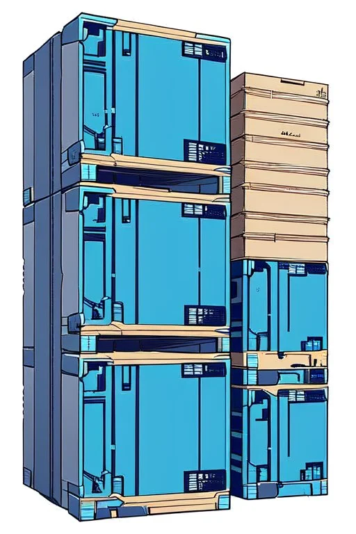 modular medical production box erecting bottom closing EBCchan