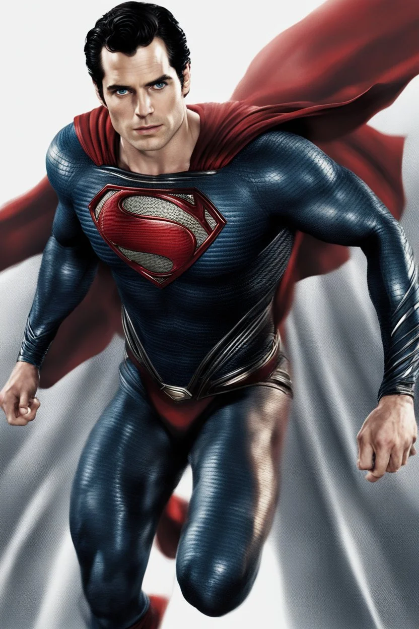 henry cavill in a superman suit from the movie man of steel