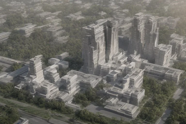 Unique building design for central bank of India. Make it world's tallest building