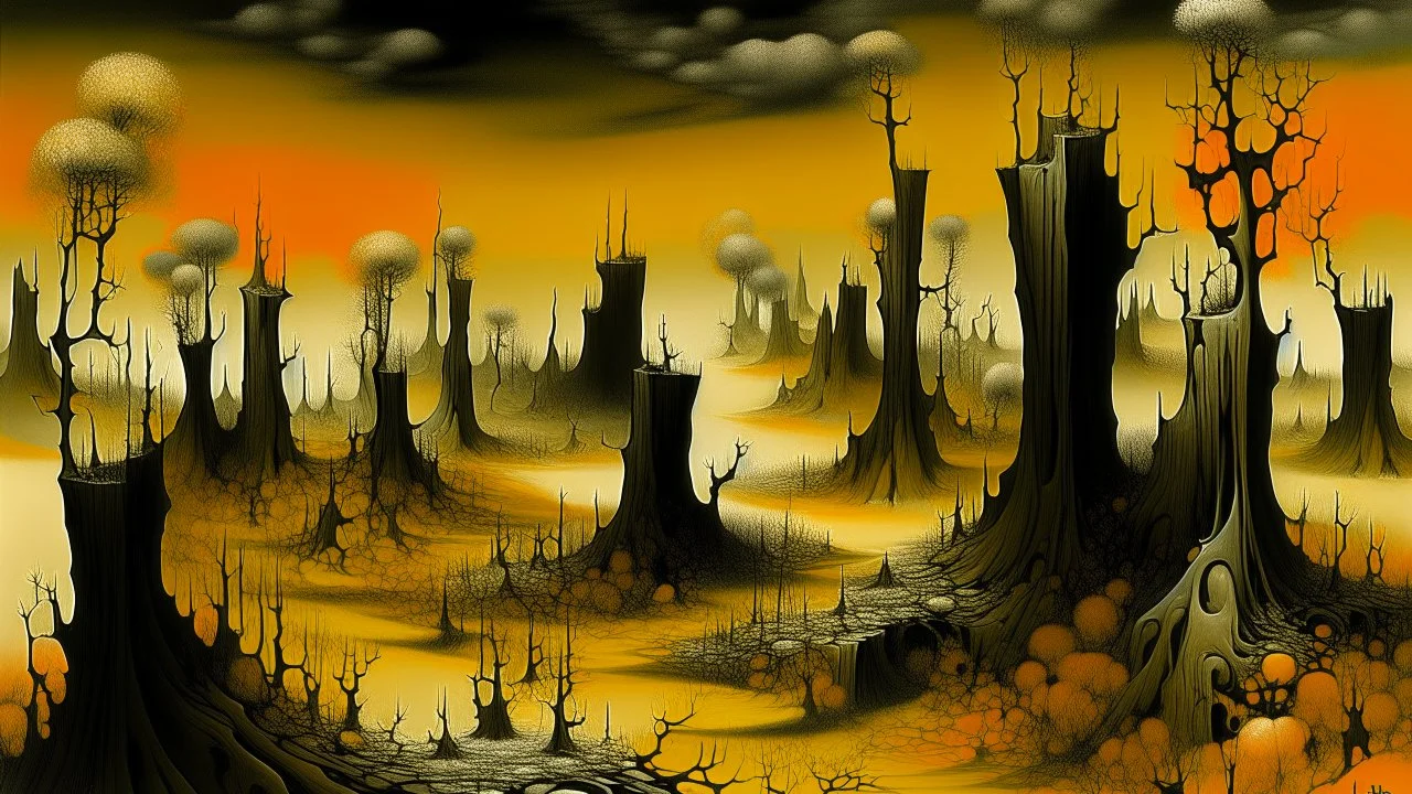 LOST FOREST Yves Tanguy
