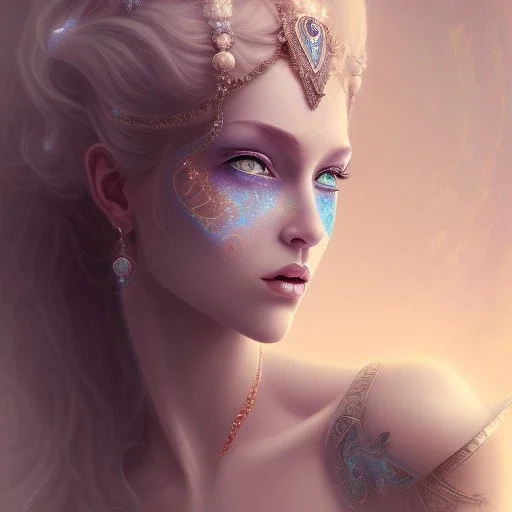 rose goddess blue eyes