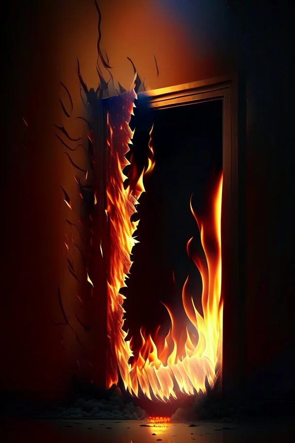 fire around thecorners of the screen